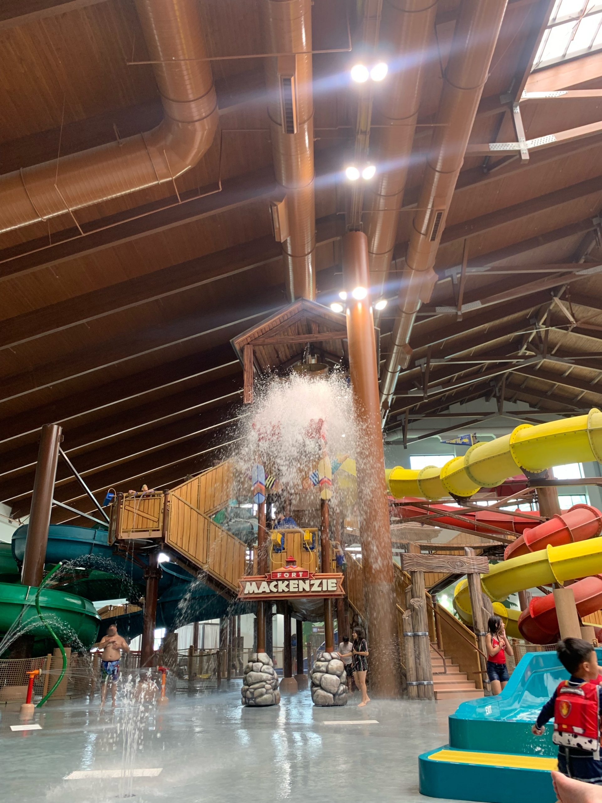 Fort MacKenzie at Great Wolf Lodge in Manteca California