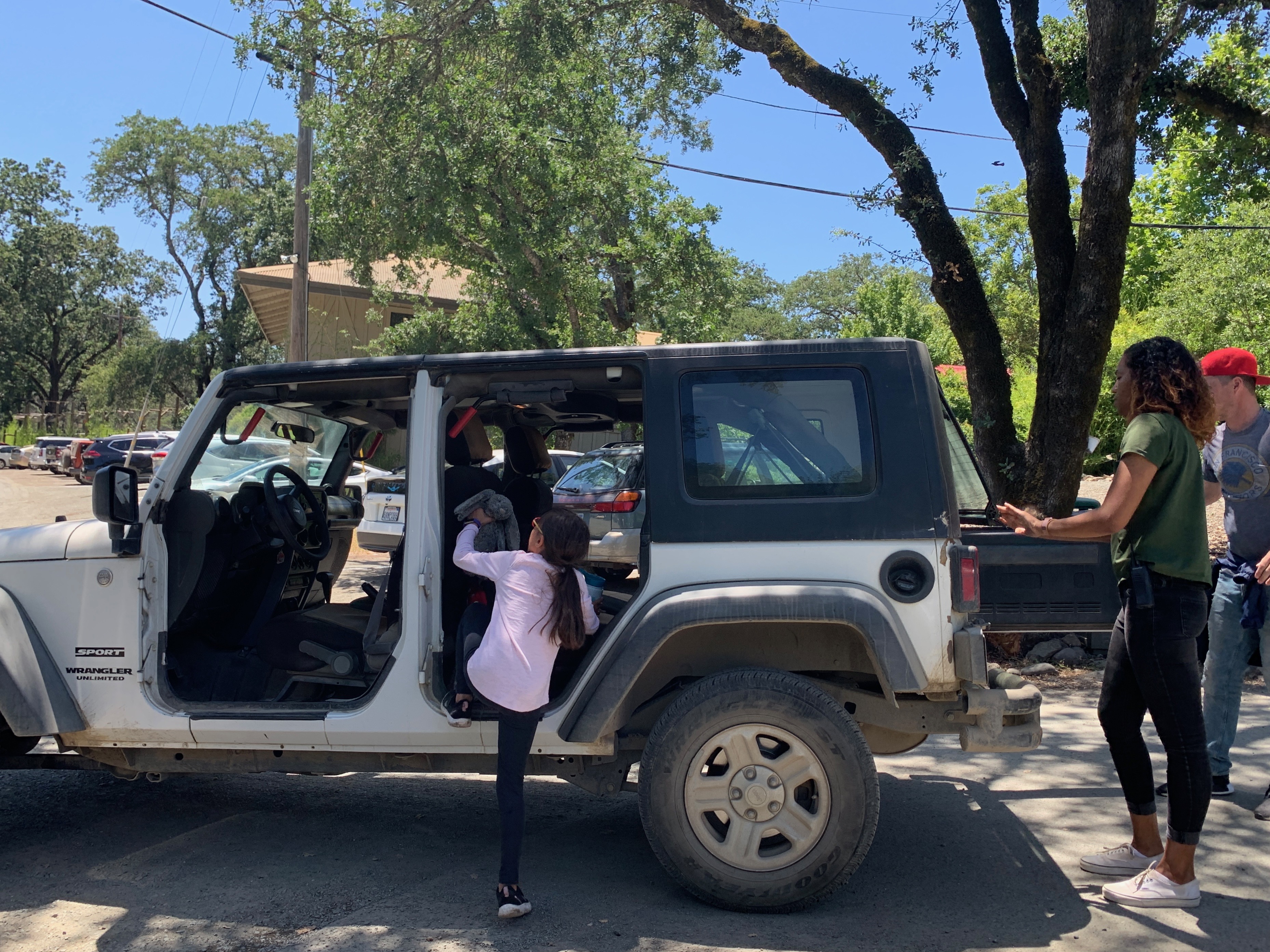 Jeep at Safari West