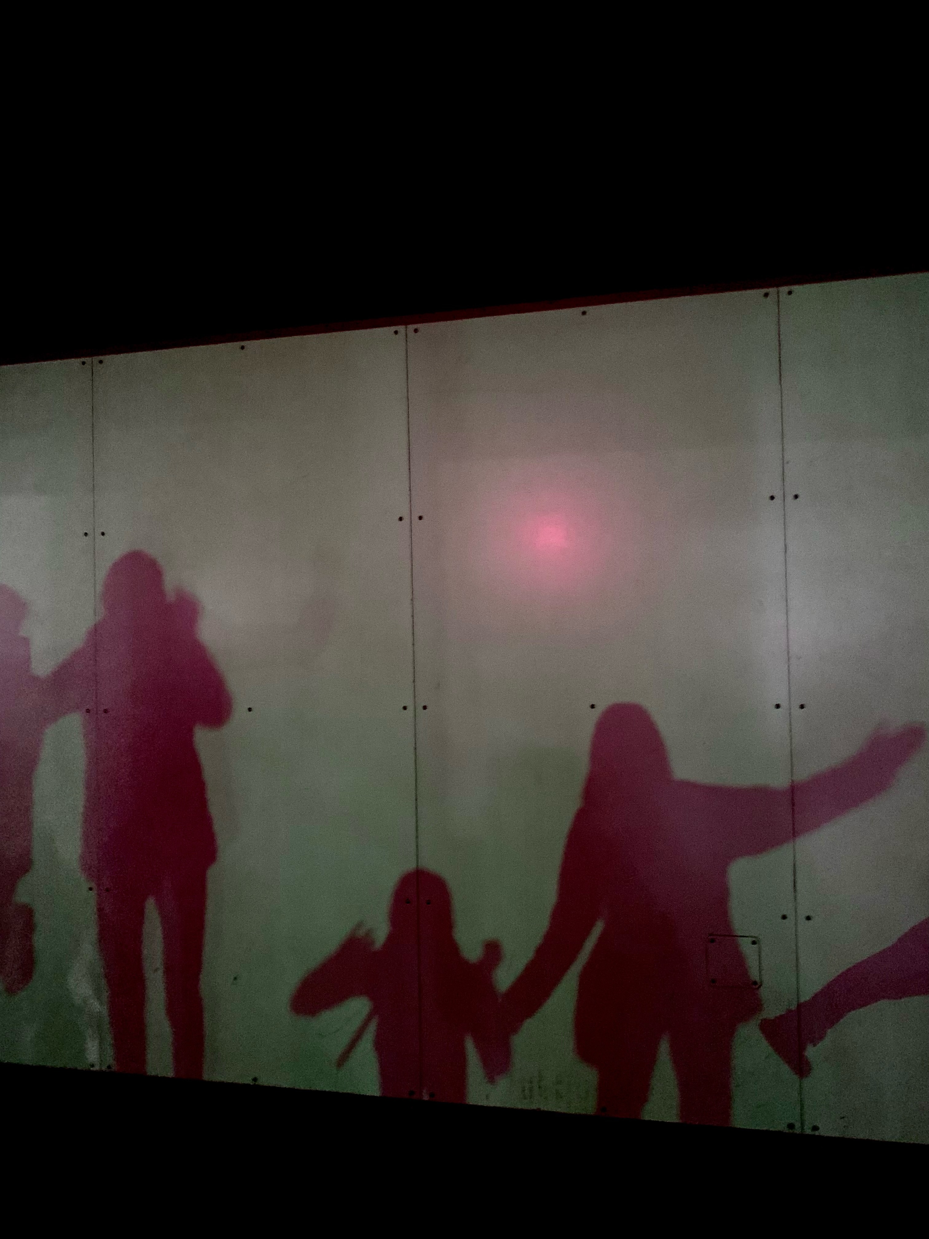 shadow box at the Exploratorium