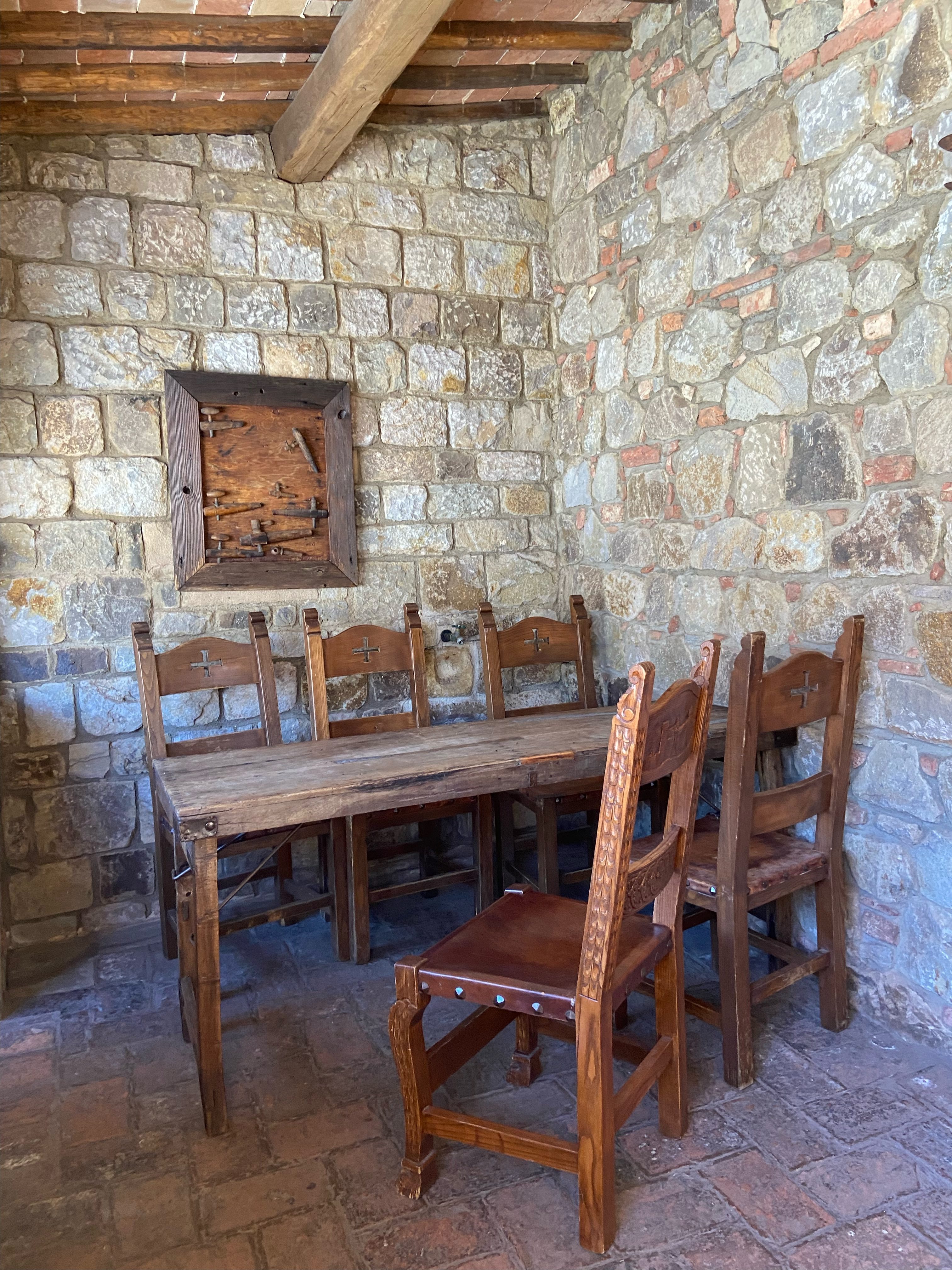 medieval dining area