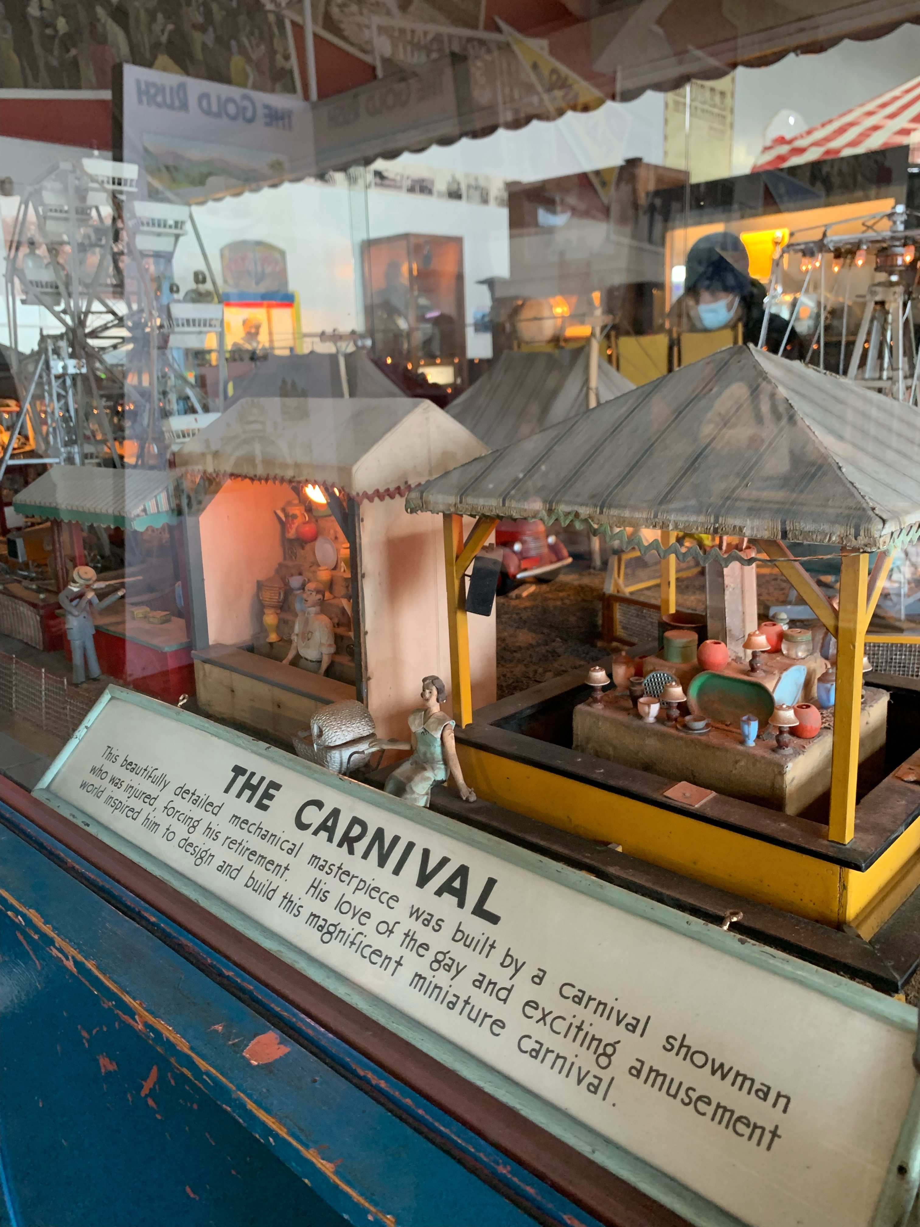 carnival animation at Musee Mecanique in SAn Francsico