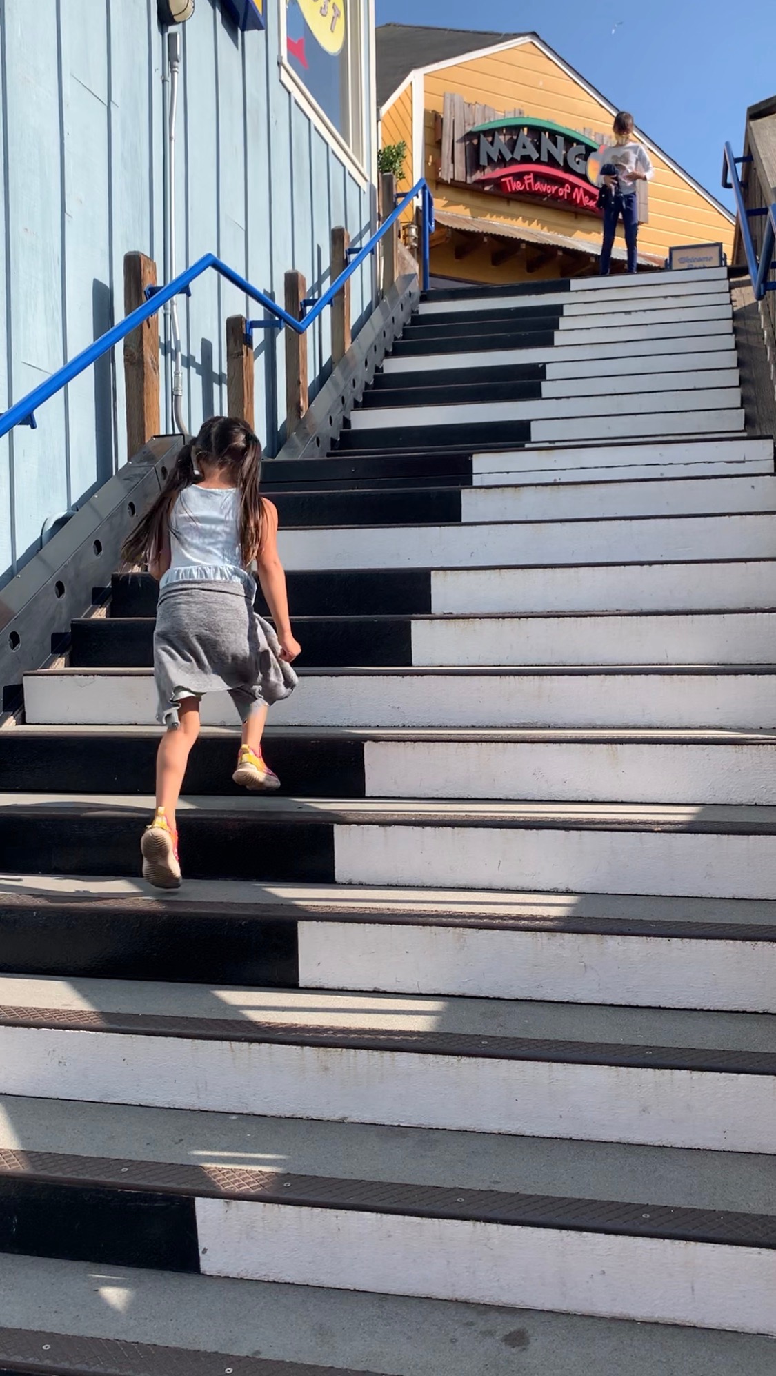 piano stairs at Pier 39 in San Francisco