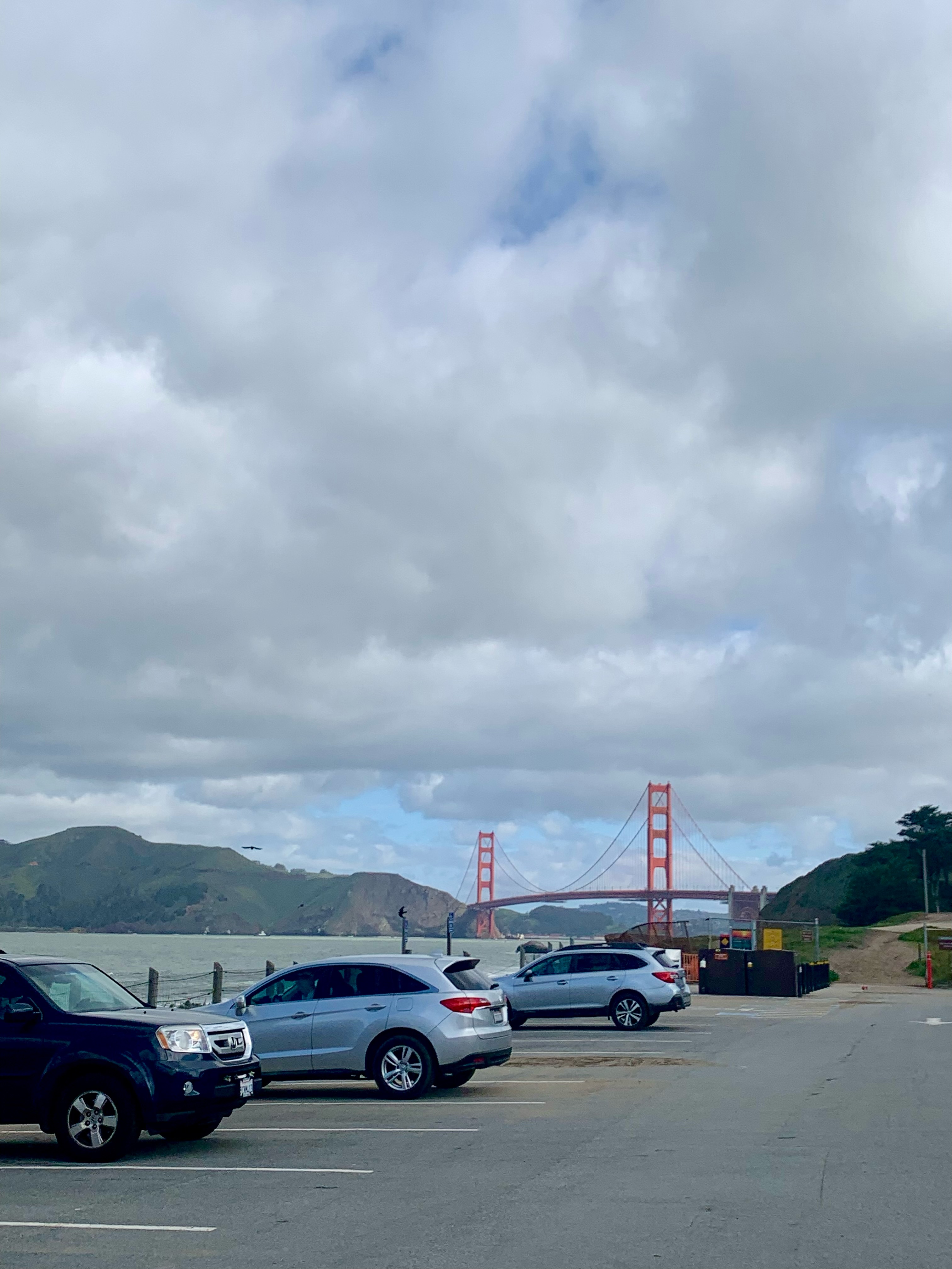 san francisco baker beach parking lot